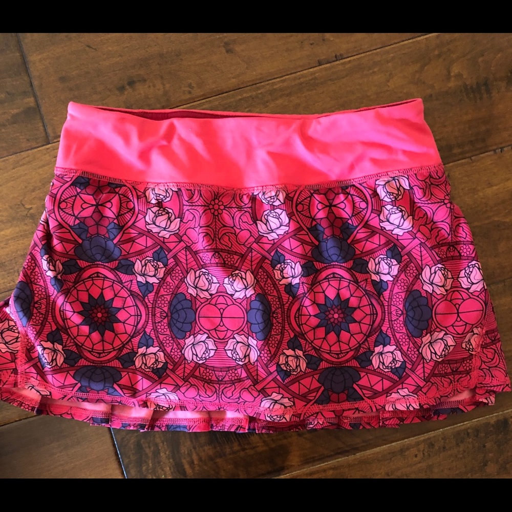 Lululemon pacesetter Tennis Run Skirt 4